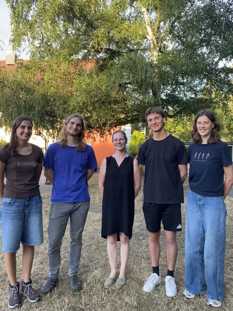 Theresa, Corvin, Anne, Jannik und Noemi