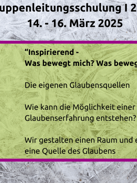 Inspirierend! Was bewegt mich? Was bewegt dich?
